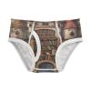 ALAZA Cartoon Bookshelf Castle Boys' Briefs Soft Underwear Available in Sizes 3t Multicolor view 1