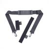 Sheriffdrink Black Fishing Rod Holder Belt Rod Carrier Strap Sling Shoulder Belt Fishing Rod Carry Strap Nylon Adjustable Length to 55 Inch Fishing Poles Holder Strap Rod Shoulder Belt Tackle Carrier view 1