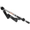 Sheriffdrink Black Fishing Rod Holder Belt Rod Carrier Strap Sling Shoulder Belt Fishing Rod Carry Strap Nylon Adjustable Length to 55 Inch Fishing Poles Holder Strap Rod Shoulder Belt Tackle Carrier view 4