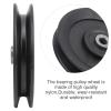 10pcs 115mm Pulley Nylon Fitness Bearing Pulley Home Gym Attachments Exercise Strength Training Accessory for Workout view 4
