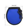 PATIKIL Golf Ball Washer Pouch, 1 Pack Portable Golf Balls Cleaner Pocket Bag with Hanging Clip for Women Men Golf Exercise, Sapphire Blue view 2