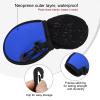 PATIKIL Golf Ball Washer Pouch, 1 Pack Portable Golf Balls Cleaner Pocket Bag with Hanging Clip for Women Men Golf Exercise, Sapphire Blue view 3
