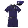 ACSUSS Men's Dirty Cop Uniform Sexy Policeman Cospay Costume Shorts Jumpsuit Fancy Dress Outfits Navy Blue Medium view 4