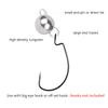 MUUNN 10Pcs Tungsten Cheburashka Weights Fishing Sinkers, 1~30g Tungsten Cannonball Jig Head Fishing Weights Tungsten Cheb Rig Weights, Plain(16.0g) view 3