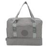 Gym Bag for Men Women,Dry Wet Separated Gym Bag Lightweight Holdall Waterproof Sports Travel Bag with Dry Wet Seperation for Men Women Swimwear Swimming Fitness Equipment (Grey) view 1