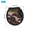 PATIKIL Golf Ball Washer Pouch, 5 Pack Portable Golf Balls Cleaner Pocket Bag with Hanging Clip for Women Men Golf Exercise, Army Green view 2