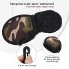 PATIKIL Golf Ball Washer Pouch, 5 Pack Portable Golf Balls Cleaner Pocket Bag with Hanging Clip for Women Men Golf Exercise, Army Green view 3