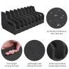 EZshoot Foam Pistol Rack for Gun Safe Shelf Handgun Rack Pistol Stand for Storage Revolver Rack Pistol Holder Gun Cabinet Accessories for Storage view 2