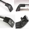 YHELI 2Pcs Fits for Volkswagen VW ID.6 2021 2022 2023 Roof Rail Cross Bar Crossbars Carrier, silver&black, nfbd38 view 4