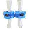 Pastoralist Foam Swim Aquatic Cuffs, Water Aerobics Float Ring Fitness Exercise Set, Ankles Arms Belts with Quick Release Buckle for Swim Fitness Training Set 1 Pair, Standard, Blue view 3