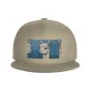 Alpaca Llama Custom Baseball Cap with Print Photo, Personalized Adjustable Summer Sun Hat Unisex Natural view 2