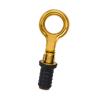Colaxi Brass Handle Drain Plug, Direct Replaces, Boat Accessories,Sturdy,Boat Drain Plug Rubber Plug for Plumbing Yachts Kayaks, Snap Handle 17mm view 1