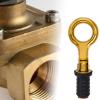 Colaxi Brass Handle Drain Plug, Direct Replaces, Boat Accessories,Sturdy,Boat Drain Plug Rubber Plug for Plumbing Yachts Kayaks, Snap Handle 17mm view 4