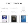 IHEIPYE Jersey Frame Display Case Black Lock-2Pack,Large Shadow Box Lockable with 98% UV Protection Acrylic and Hanger for Baseball Basketball Football Soccer Hockey 2XL Sport Jersey Shirt view 3