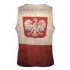 DLXHWD Polish_Flag Men's Workout Tank Tops Sleeveless T-Shirt Bodybuilding Muscle Shirts for Gym 3XL view 4