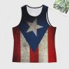 DLXHWD Mens Tank Tops Summer Sleeveless T-Shirt Puerto Rico Flag Vintage Casual Funny Gym Workout Tank Top XL, Style-12 view 3