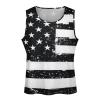 Mens Tank Tops Summer Sleeveless T-Shirt American Flag Casual Funny Gym Workout Tank Top 3XL view 1