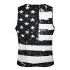 Mens Tank Tops Summer Sleeveless T-Shirt American Flag Casual Funny Gym Workout Tank Top 3XL view 4