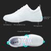 DADAWEN Girls White Cheer Shoes Youth Cheerleading Shoes Dance Athletic Training Tennis Lightweight Competition for Women Cheer Sneakers White US Size 3 M Big Kid view 3