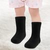 jealkip 6 Pack Baby Socks and Toddler Socks,Soft Cotton Crew Socks with Non-Slip Grips for Infants,Boys and Girls,2-4T,(Black/White/Gray/Green/DarkGreen/Maroon) view 3
