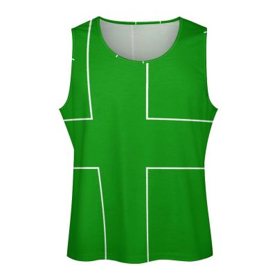 Mens Tank Tops Summer Sleeveless T-Shirt Ladonia Flag Casual Funny Gym Workout Tank Top 5XL