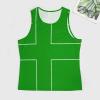 Mens Tank Tops Summer Sleeveless T-Shirt Ladonia Flag Casual Funny Gym Workout Tank Top 5XL view 2