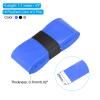 PATIKIL 43.3" Tennis Racket Grip Tape, PU Overgrip Stretchy Non-Slip Absorb Sweat for Badminton Fishing Rod, Black Grey Blue view 2