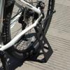 BEIDUOYANG Bike Carrier,Bike Accessories, for Triangle Rear Hub Mount Mountain Display Stand Floor Parking, black view 3