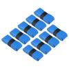 PATIKIL 43.3" Tennis Racket Grip Tape, 9 Pack PU Overgrip Perforated Absorbent Non-Slip for Badminton Fishing Rod, Blue view 1