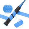 PATIKIL 43.3" Tennis Racket Grip Tape, 9 Pack PU Overgrip Perforated Absorbent Non-Slip for Badminton Fishing Rod, Blue view 3