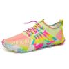 WateLves Water Shoes Men Women Barefoot Quick-Dry Aqua Sock Outdoor Athletic Sport Shoes Kayaking Boating Hiking Surfing(Yellow/Pink,41) view 1