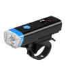 bike lights Luz Delantera De Bocina Para Bicicleta, Lmparas De Bicicleta Con Bocina Elctrica, Linterna De Ciclismo, Faro De Bicicleta, Campana De Bicicleta, 120dB bicycle light ( Color : 1200 mAh Li view 1