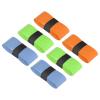PATIKIL 43.3" Tennis Racket Grip Tape, PU Overgrip Stretchy Non-Slip Absorb Sweat for Badminton Fishing Rod, Sky Blue Orange Fluorescent Yellow view 1