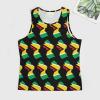 DLXHWD Mens Tank Tops Summer Sleeveless T-Shirt Guyana Flag Map Casual Funny Gym Workout Tank Top 4XL, Style-9 view 3