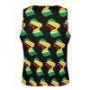 DLXHWD Mens Tank Tops Summer Sleeveless T-Shirt Guyana Flag Map Casual Funny Gym Workout Tank Top 4XL, Style-9 view 4