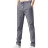 Xiaojmake Men's Elastic Waist Hiking Pants Waterproof Quick-Dry Active Joggers Drawstring Running Pants with Zipper Pockets Dark Gray view 1