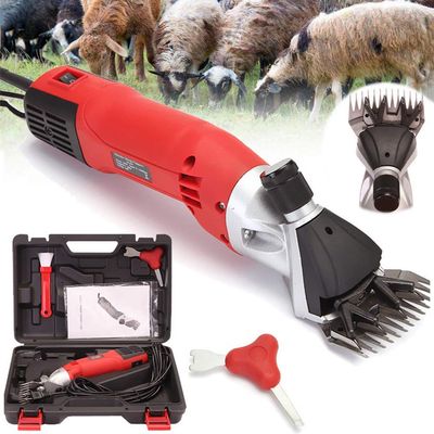 Sheep Shearer Shears Clipper, 500W Portable 6 Speed Sheep Shears Electric Hair Clippers Goats, Alpa