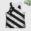 Mens Tank Tops Summer Sleeveless T-Shirt American Flag Casual Funny Gym Workout Tank Top M view 2