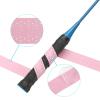 PATIKIL 43.3" Tennis Racket Grip Tape, 9 Pack Overgrip Perforated Absorbent Non-Slip for Badminton Fishing Rod, Light Pink view 3
