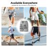 NineFit Basics Custom Short Men Personalized Shorts with Text Photo Logo Custom Swim Shorts Design Your own Mesh Lining Light Grey X-Large view 2