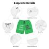 Custom shortss for Men Personalized Short with Text Photo Logo Custom Swimshort Design Your own Mesh Lining Spring Green Xx-Large view 3