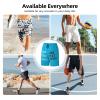 Custom shortss for Men Personalized Short with Text Photo Logo Custom Swimshort Design Your own Mesh Lining Deep Sky Blue Xx-Large view 2