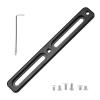 BEIDUOYANG Bicycle Water Bottle Holder,Bike Accessories, Bottle Holder Mounting Base Bicycles Bottle Cage Mount Adapter Aluminum Alloy Bottle Cage Extension Adapter, black view 1