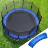 Trampoline Frame Pad Spring Cover Replacement | Trampoline Replacement Safety Pad | Waterproof Trampoline Accessories Spring Cover | Easy Install | Pad Fits Round Trampoline Frame 6/8/10/12/13/14 Ft view 1