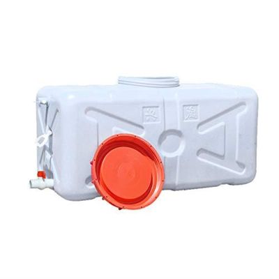LICOME Water Tank Survival Emergency Hiking Bucket Container Storage Drinking Bottle with Tap(200L-T)