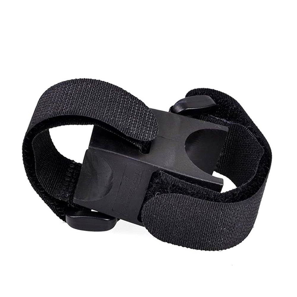 BEIDUOYANG Bike Accessories, Multi-Purpose Strap Band Flashlight LED Tourch Mount Holder Lock Clamp
