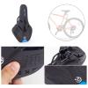BEIDUOYANG Bicycle Seat,Bike Accessories, Comfortable Seat Cushion, City Bicycles Seat Memory Foams Waterproof Bicycles Saddle for Mountain Road Bikes, red view 3