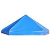 ZGFUSVFD 8ft,10ft,12ft,13ft,14ft,15ft Trampoline Top Canopy Fabric, Outdoor Trampoline Shade Fabric, Trampoline Top Cover Accessories (No Trampoline No Racks Only Canopy), Blue view 1