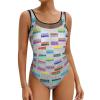 TAIZIYEAH Women's Swimsuits Jamaica Flag 1 Piece Swimwear Bathing Suits Training Soft 2XL view 1