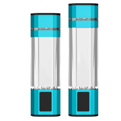 5000ppb Hydrogen Water Bottle Generator with PEM SPE Technology, 2024 Portable Rechargeable Hydrogen Water Ionizer Machine, for Home Office Trave